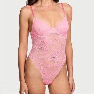 Victoria’s Secret Lace Teddy Bodysuit S